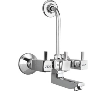 Square - Wall Mixer with Bend